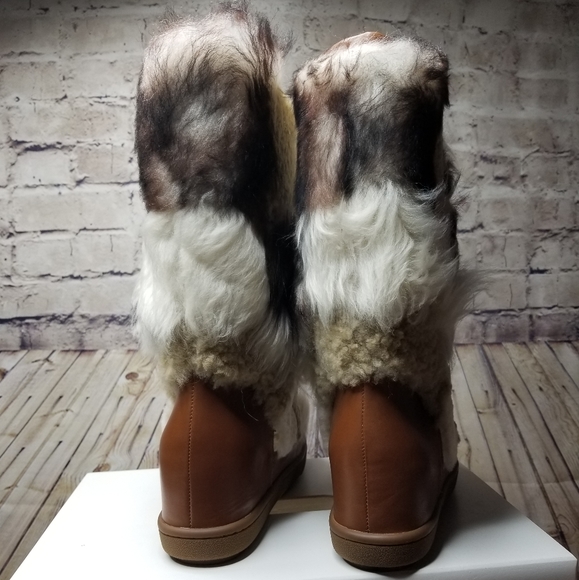 Coach Morton Calfshearling Boots 